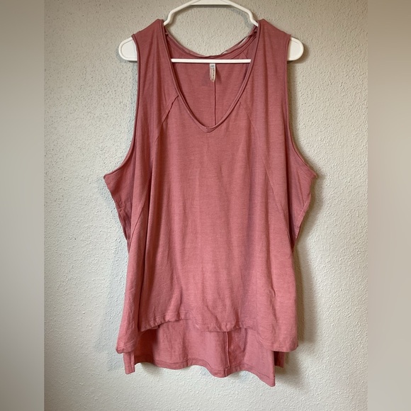 Free People Movement City Vibes Tank in Rosie Size XS - Picture 5 of 10